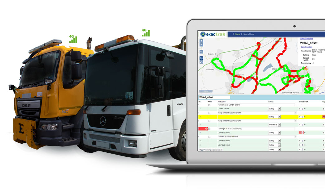 Route management on-demand with Map-A-Route